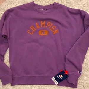 NWT CHAMPION Powerblend Vintage Wash Crewneck Sweatshirt size S